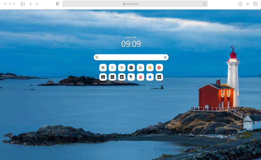 橘猫起始页：浏览器插件，简洁搜索界面，多种实用功能，支持暗黑与自定义