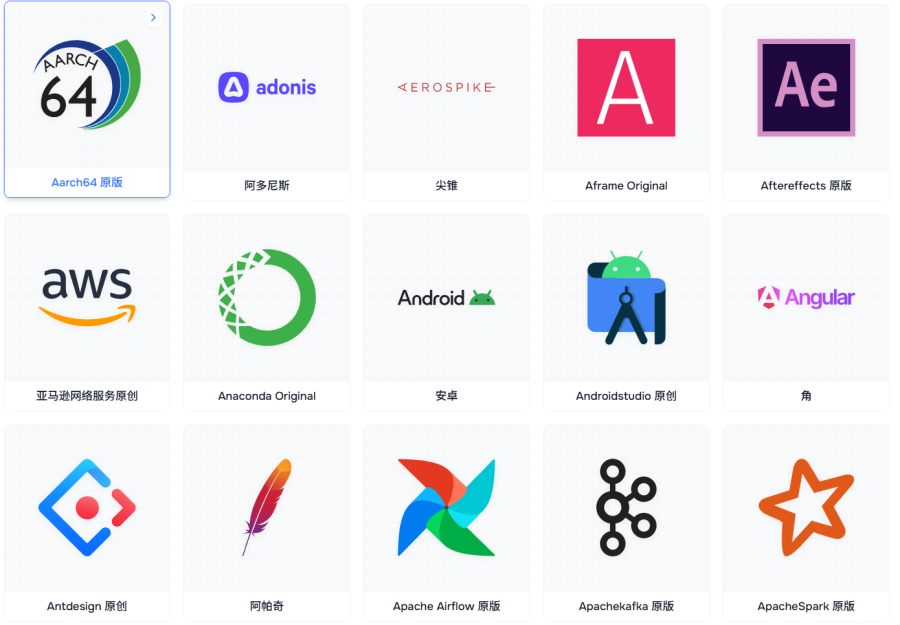 Brand PNG Logo网站：免费下载高质量品牌Logo，支持PNG和SVG格式，透明背景，可立即使用CDN链接